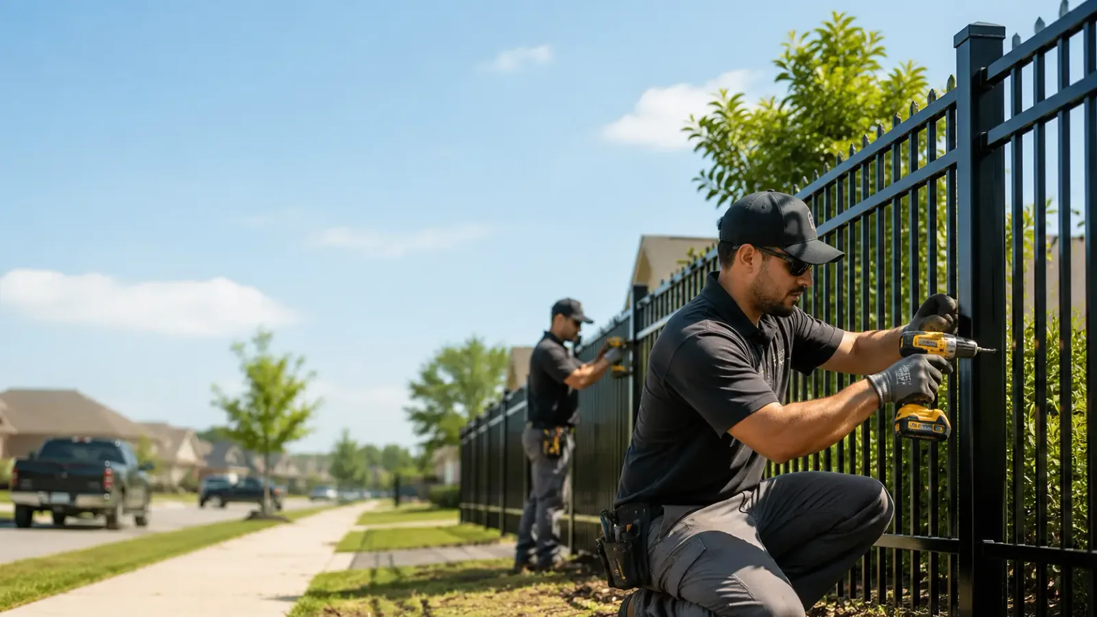Metal Fence Installation in Sloan, IA